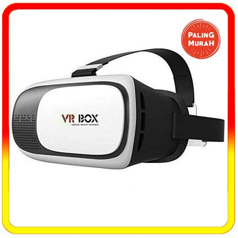VIRTUAL REALITY 3D VR BOX FOR SMARTPHONE VERSI 2.0 STOK GUDANG TANPA DUS KOTOR DEBU